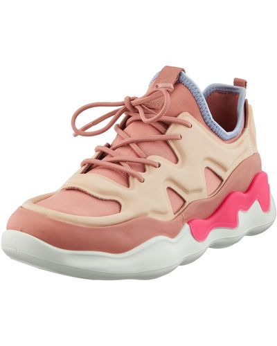 Ecco ELO W Low Sneaker LEA - Pink