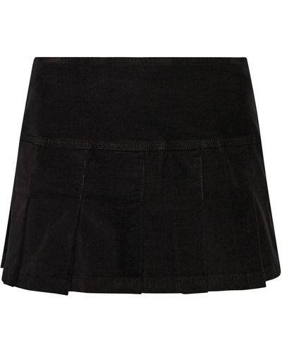 Superdry Mini Skirt Sweatshirt - Black