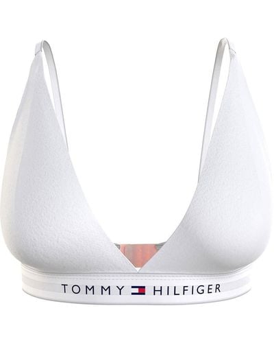 Tommy Hilfiger Triangel BH Stretch - Weiß