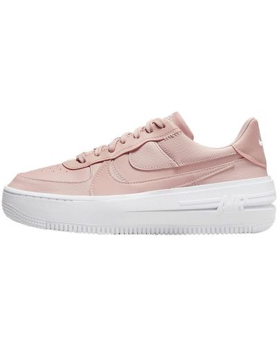 Nike Air Force 1 PLT.AF.ORM Pink Oxford/Light Soft Pink - Schwarz