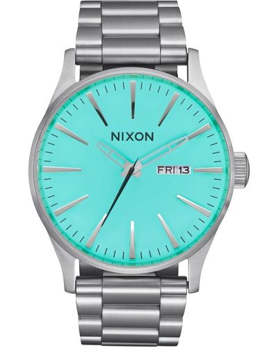 Nixon Analog Quartz Watch With Stainless Steel Strap A356-2084-00 - Blue