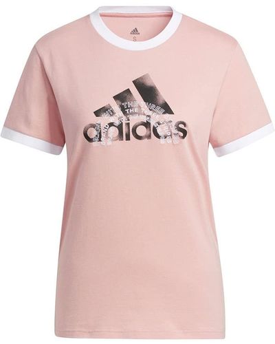 adidas W Brand G Rng T T-shirt - Pink