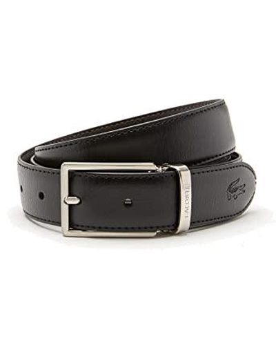 Lacoste Elegante cintura da uomo - Nero