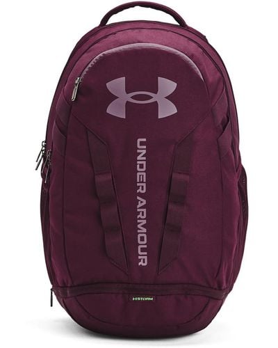 Under Armour Ua Hustle 5.0 Backpack - Purple