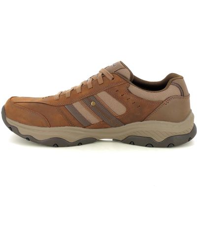 Skechers Craster Archdale Cdb Brown S Comfort Shoes 204717