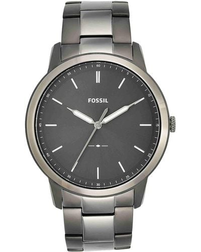Fossil Watch For The Minimalist 3h - Metallic
