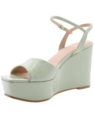 Guess , Fl6zonpaf, Fashion Court Shoes Wedge Shoes, Sage, 7 Uk - Multicolour