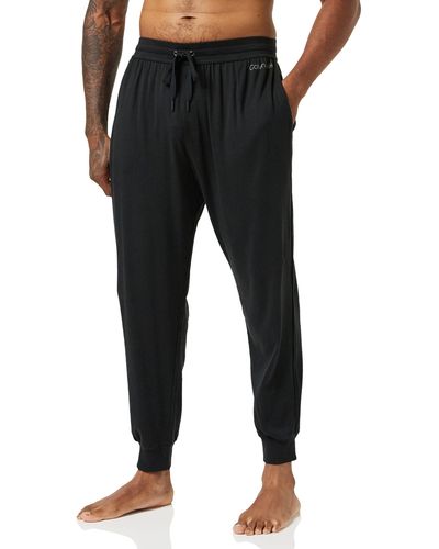 Calvin Klein Jogger Pyjama Bottoms - Black