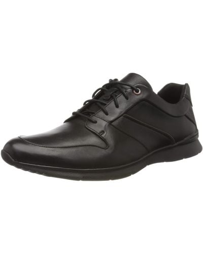 Clarks Un Tynamo Flow Brogues - Schwarz