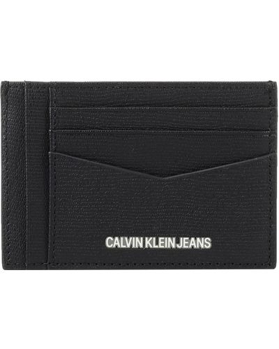 Calvin Klein Denim Collection Reisportemonnee - Zwart