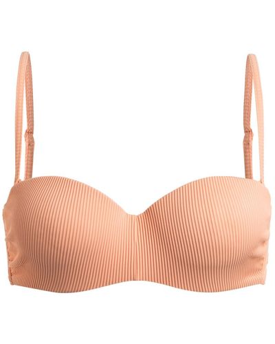 Roxy Bandeau Bikini Top for - Bandeau-Bikinioberteil - Frauen - M - Natur