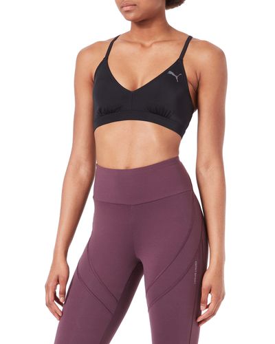 PUMA Traje de baño Sporty Top Parte Superior de Bikini - Morado