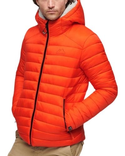 Superdry Quilted Jacket - Red
