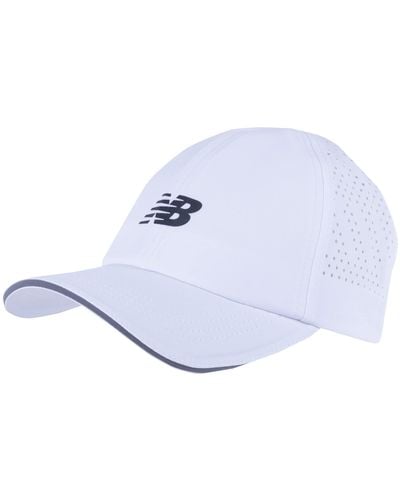 New Balance Laser Performance Run Hat Cap One Size - Weiß