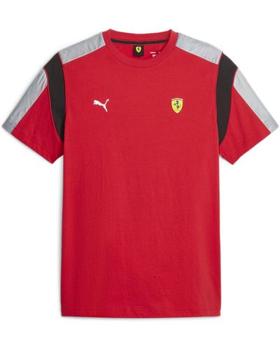 PUMA Scuderia Ferrari Race MT7 T-Shirt - Rot