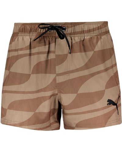 PUMA Swim Formstrip Short Shorts 1p - Bruin