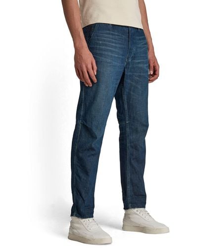 G-Star RAW Grip 3D Relaxed Tapered Jeans - Blu