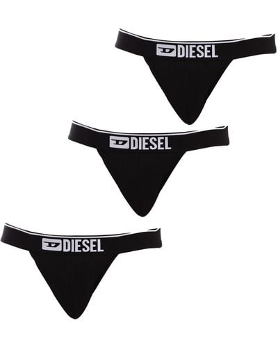 DIESEL Umbr-jockythreepack G-string Knickers - Black