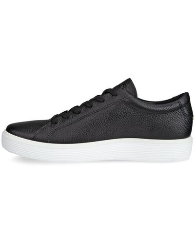 Ecco S Soft 60 Leather Black Shoes 8-8.5 Uk