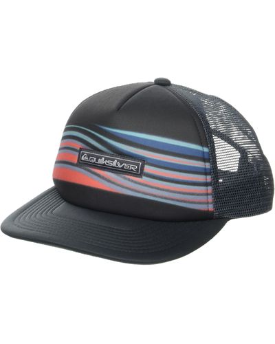 Lyst Snapback Trucker Hat | Black for Emu Coop Quiksilver Men in