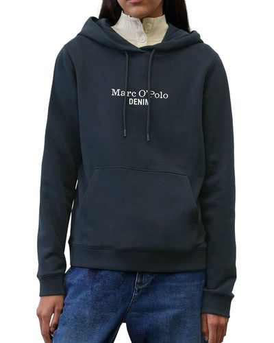 Marc O' Polo Denim 340302354465 Kapuzenpullover - Blau