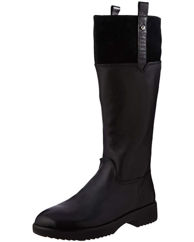 Fitflop Signey Mixte Ankle Boots - Black