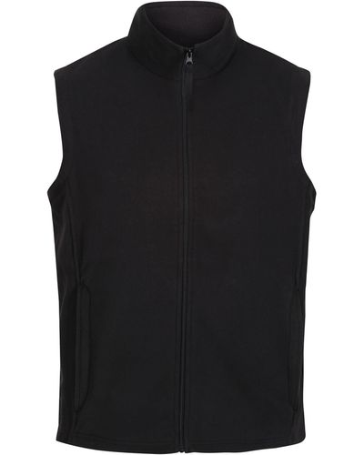 Regatta S Micro Fleece Bodywarmer / Gilet - Black