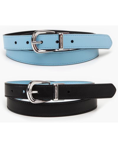 Levi's Reversible Belt with Print Belts - Grigio