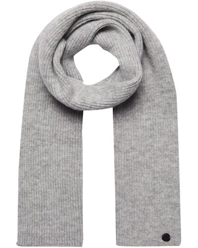 Superdry S Studios Luxe Knitted Scarf - Grau