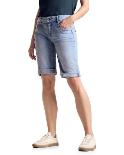Street One Jeans Bermuda Shorts - Blau