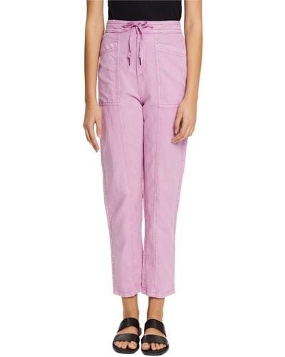 Esprit Edc By 052cc1b308 Trousers - Pink
