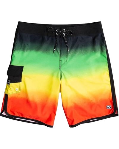 Billabong 73 Fade Pro Swimming Shorts XL - Multicolore