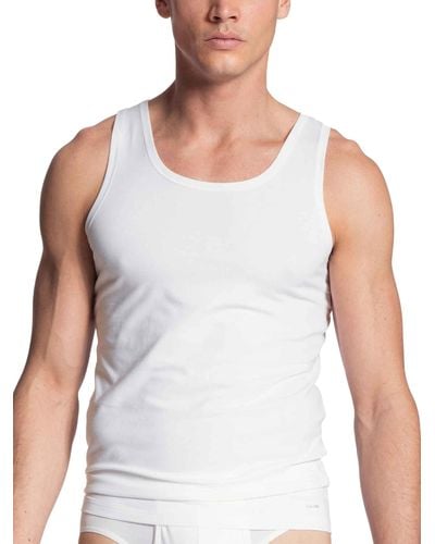 CALIDA Cotton Code T-Shirt - Bianco