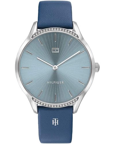 Tommy Hilfiger Analog Quarzuhr für mit Rotgoldfarbenes Edelstahlarmband - 1782212 - Mettallic