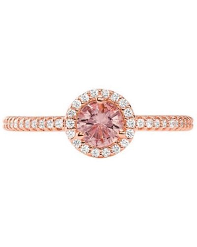 Michael Kors Ring aus rosévergoldetem Sterlingsilber - Pink