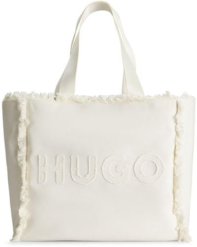 HUGO Becky 10260350 Tote Bag One Size - White