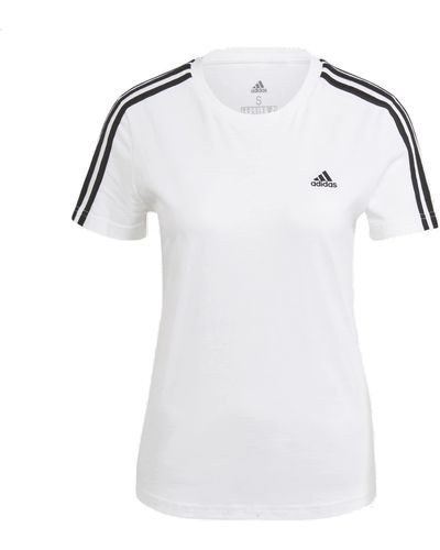 adidas 3 Stripes Shirt - Weiß