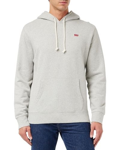 Levi's New Original Sweatshirt Hoodie - Grey