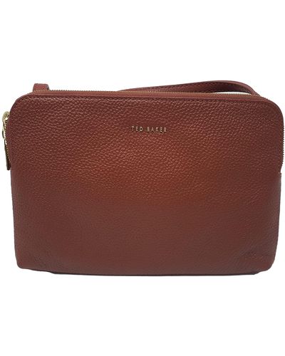Ted Baker Ciarraa Shoulder Bag Leather 25 Cm - Brown