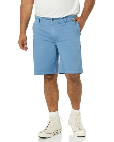 Goodthreads Slim-fit 11" Flat-front Comfort Stretch Chino Short - Blue