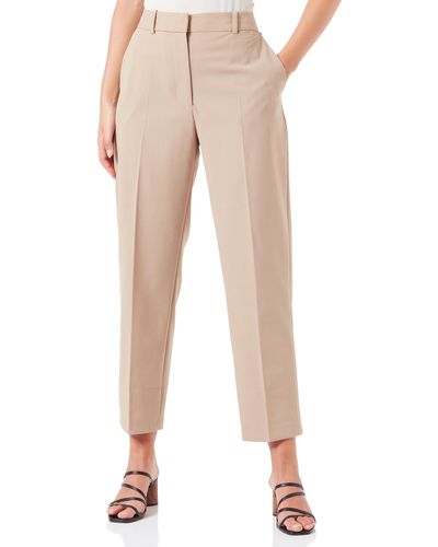 Tommy Hilfiger Tapered Wo Blend Pant Woven - Naturel