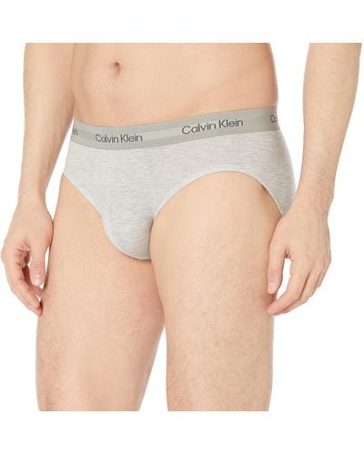 Calvin Klein Ultra Soft Modern Modal Hip Brief - Brown