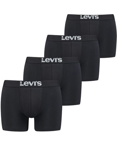 Levi's Boxeador con Logo de Ropa Deportiva Boxer - Negro