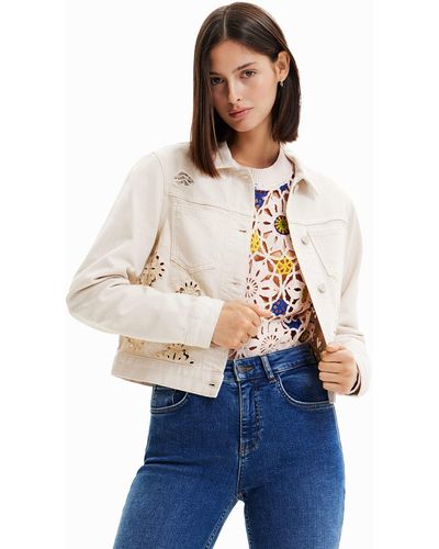 Desigual Jean and denim jackets for Women | Online Sale up to 69% off | Lyst