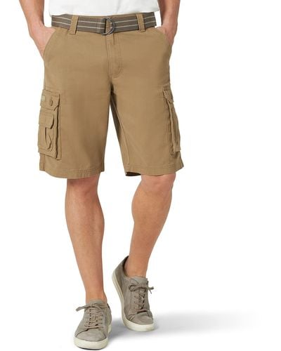 Lee Jeans Dungarees New Belted Wyoming Cargo Short - Natural