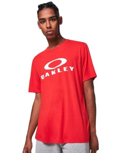 Oakley O Bark Shirts,medium,red Line
