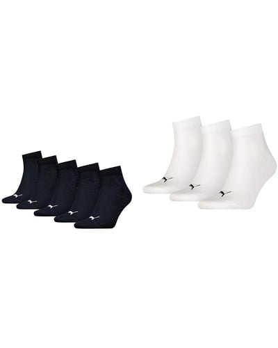 PUMA Socken Schwarz 43-46 Socken Weiß 43-46 - Multicolor
