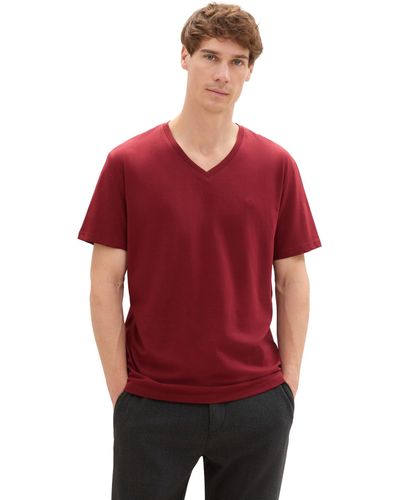 Tom Tailor T-Shirt - Rot
