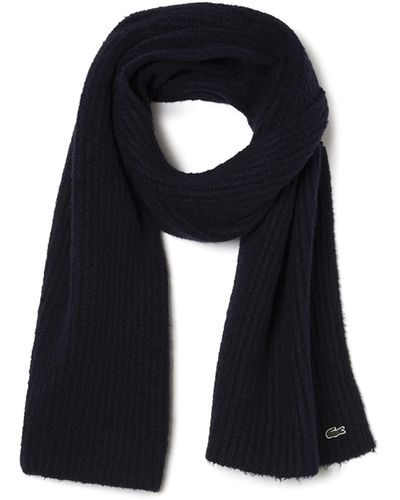 Lacoste Re1048 Sjaal Voor Koud Weer - Zwart