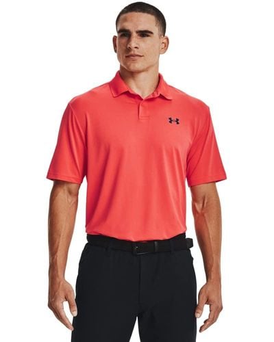 Under Armour Performance 2.0 Golf Polo - Red
